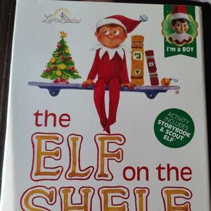 Elf on The Shelf a Christmas Tradition Toy Figure & Book Boxed Set I’m A Boy New